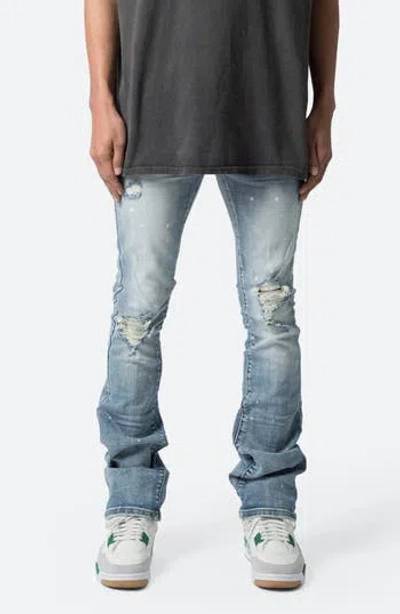 Mnml X598 Stacked Skinny Jeans In Animal Print