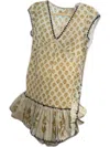 Mo Maya Women's Henna Mini Dress In Multicolor In Multi