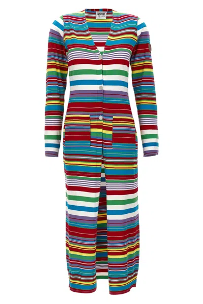 MO5CH1NO JEANS MO5CH1NO JEANS STRIPED CARDIGAN