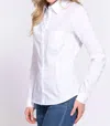 Moa Collection Button Down Poplin Shirt In White In White