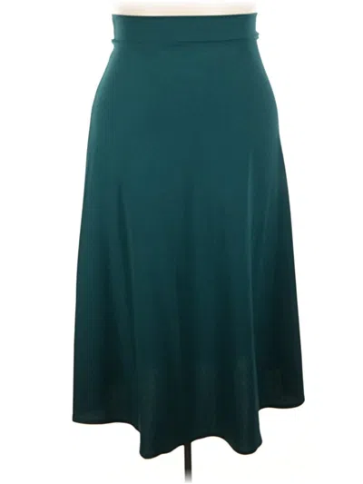 Pre-owned Moa Collection Casual Skirt In Teal