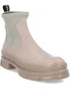 Moa Concept Elastic-panelled Chunky Sole Boots In Pink