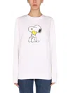 Moa Concept Snoopy Sweatshirt In White