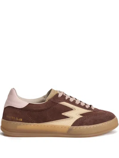 Moa Master Of Arts Lightning Bolt Master Club Sneakers In Brown