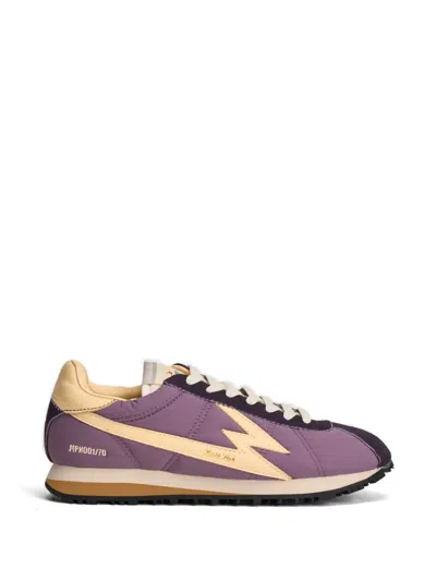 Moa Master Of Arts Lightning Bolt Sneakers In Purple