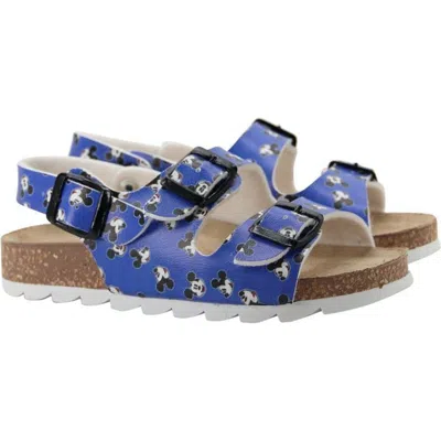 Moa Master Of Arts Kids' Master Of Arts Mickey Buckle Sandals In Blue