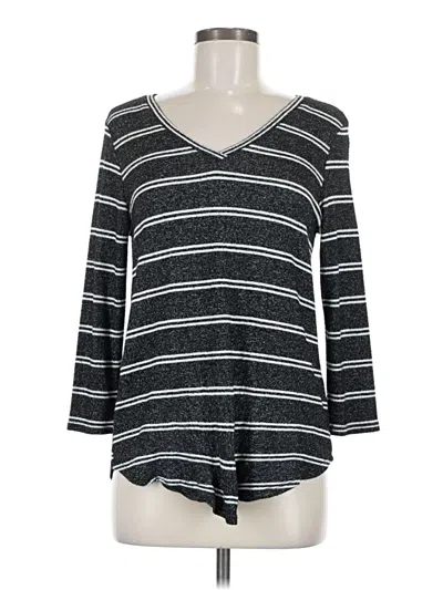 Pre-owned Moa Moa 3/4 Sleeve T-shirt In Gray