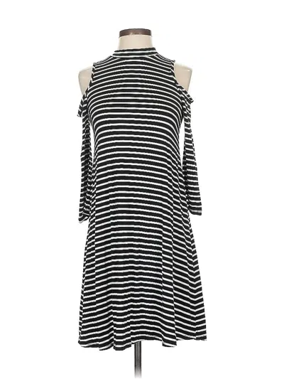 Pre-owned Moa Moa Casual Dress In Black