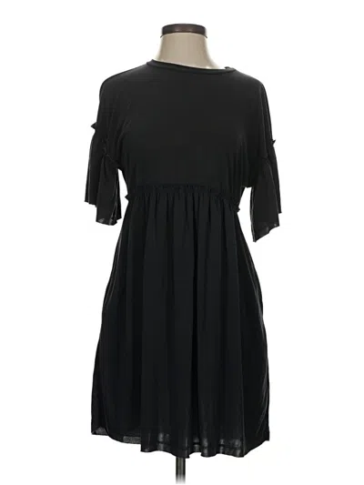 Pre-owned Moa Moa Casual Dress In Black