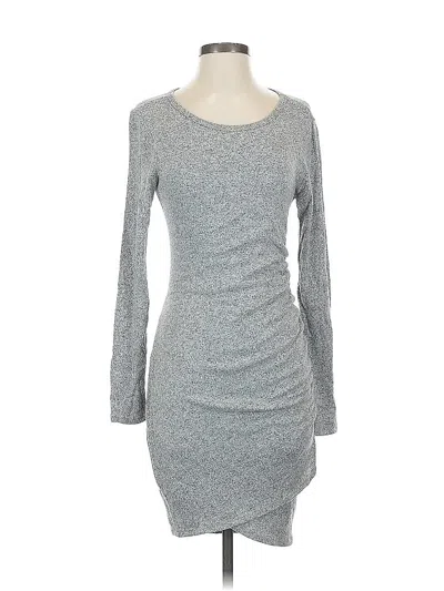 Pre-owned Moa Moa Casual Dress In Gray