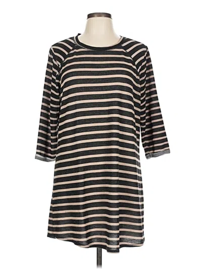 Pre-owned Moa Moa Casual Dress In Gray