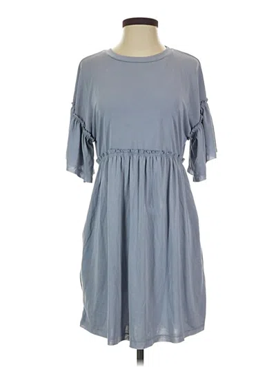 Pre-owned Moa Moa Casual Dress In Gray