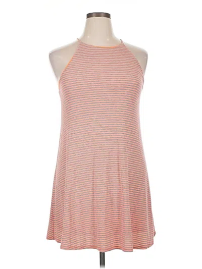 Pre-owned Moa Moa Casual Dress In Orange