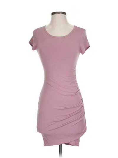 Pre-owned Moa Moa Casual Dress In Pink