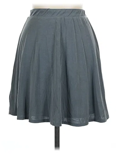Pre-owned Moa Moa Casual Skirt In Gray