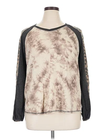 Pre-owned Moa Moa Fleece Jacket In Gray