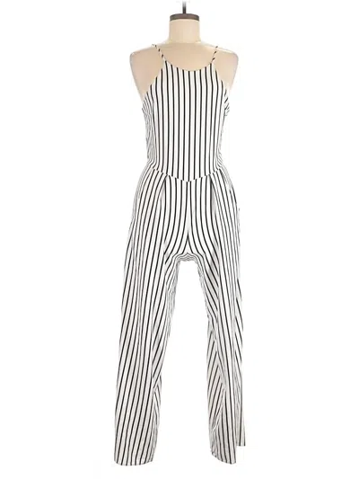Pre-owned Moa Moa Jumpsuit In White