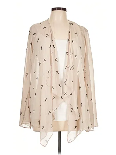 Pre-owned Moa Moa Kimono In Tan