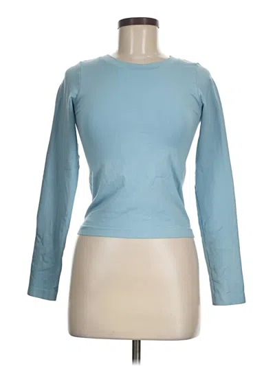 Pre-owned Moa Moa Long Sleeve T-shirt In Blue