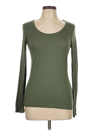 Pre-owned Moa Moa Long Sleeve T-shirt In Green