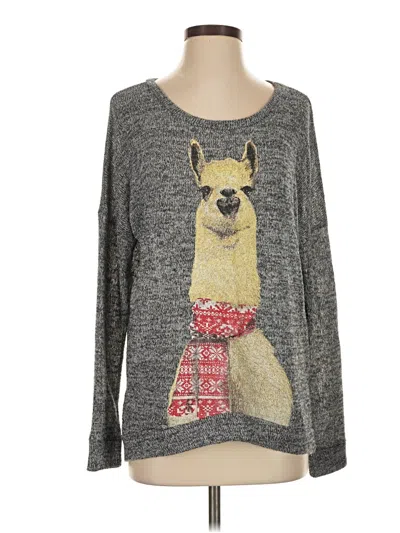 Pre-owned Moa Moa Pullover Sweater In Gray