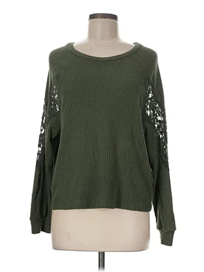 Pre-owned Moa Moa Pullover Sweater In Green