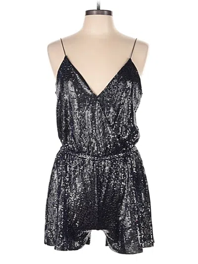 Pre-owned Moa Moa Romper In Silver