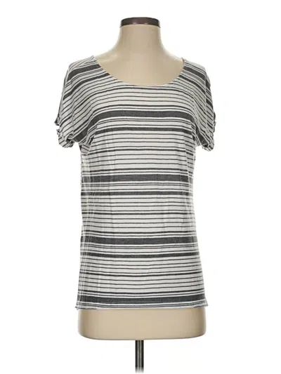 Pre-owned Moa Moa Short Sleeve T-shirt In Silver