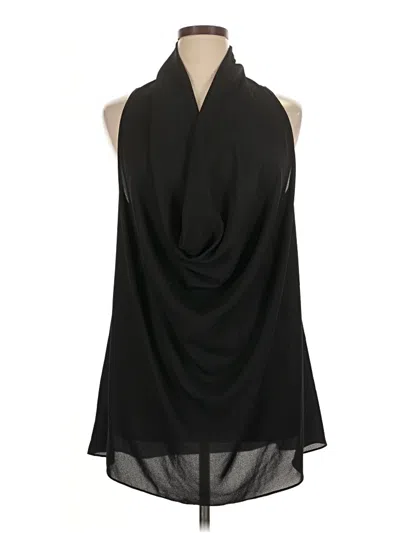 Pre-owned Moa Moa Sleeveless Blouse In Black