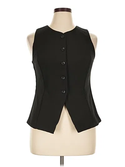 Pre-owned Moa Moa Sleeveless Blouse In Black