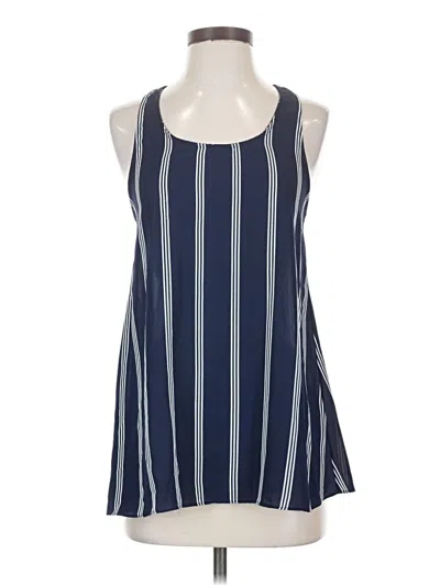 Pre-owned Moa Moa Sleeveless Blouse In Blue