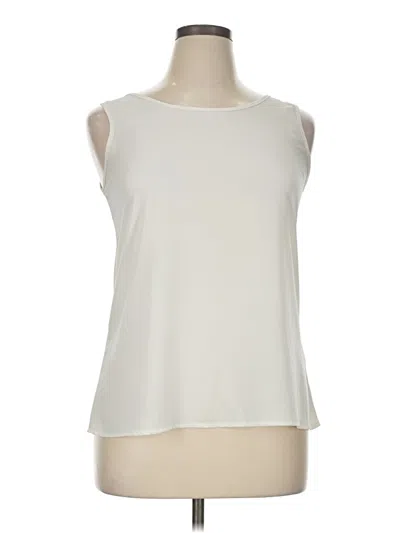 Pre-owned Moa Moa Sleeveless Blouse In Ivory