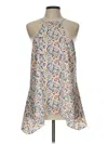 Moa Moa Sleeveless Blouse In Multi