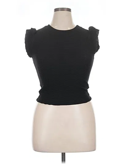 Pre-owned Moa Moa Sleeveless T-shirt In Black