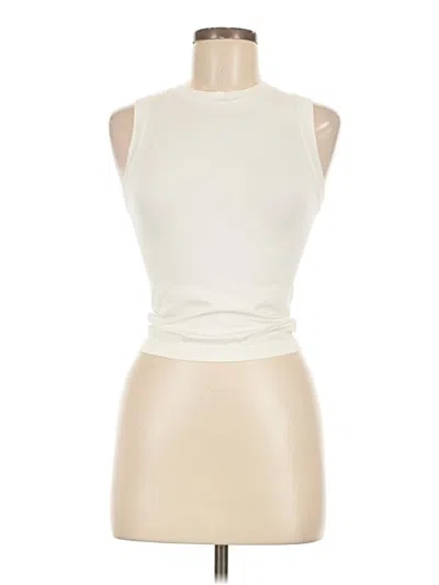 Pre-owned Moa Moa Sleeveless T-shirt In Ivory