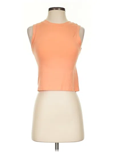 Pre-owned Moa Moa Sleeveless T-shirt In Tan