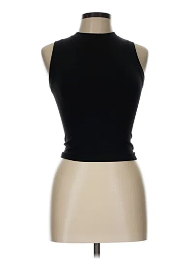 Pre-owned Moa Moa Tank Top Black Turtleneck Tops