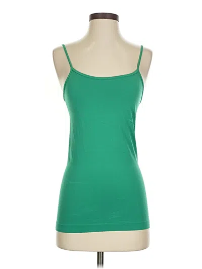 Pre-owned Moa Moa Tank Top Green Strapless Neckline Tops