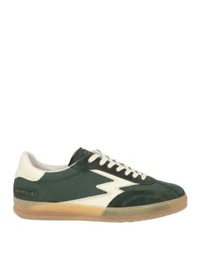 Moaconcept Man Sneakers Dark Green Size 9 Leather