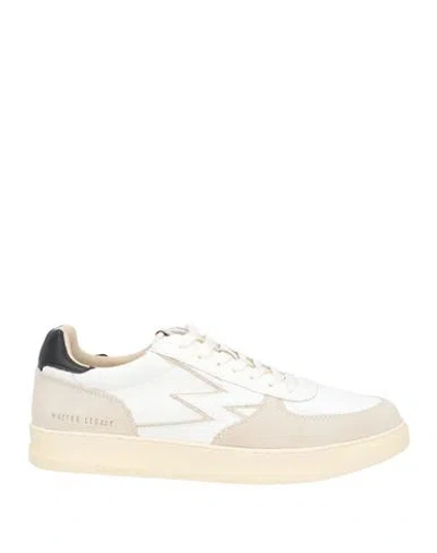 Moaconcept Man Sneakers Light Grey Size 8.5 Leather, Textile Fibers