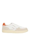 Moaconcept Man Sneakers White Size 7 Leather In White