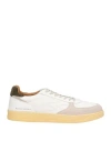 Moaconcept Man Sneakers White Size 8 Leather In White