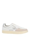 Moaconcept Man Sneakers White Size 8 Soft Leather In White
