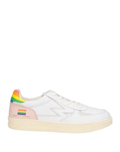 Moaconcept Man Sneakers White Size 11.5 Soft Leather