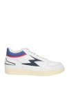 Moaconcept Man Sneakers White Size 8.5 Soft Leather, Textile Fibers In White