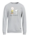 Moaconcept Man Sweatshirt Grey Size Xs Cotton, Polyamide In Grey