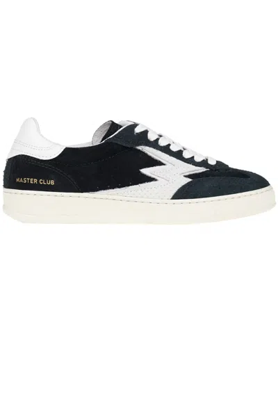 Moaconcept Master Club Suede Sneakers In Black