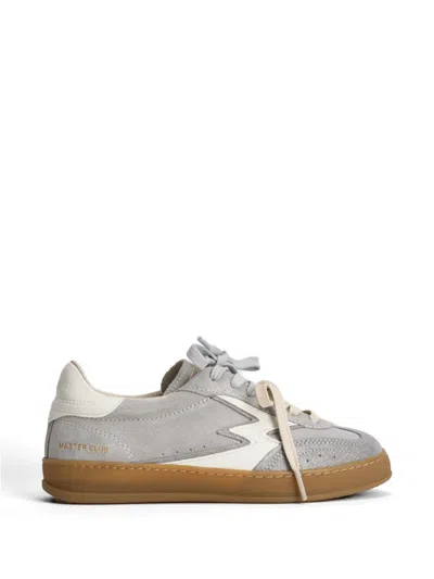 Moaconcept Master Club Suede Sneakers In Gray