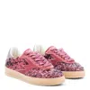 Moaconcept Sneakers Bordeaux Paillettes In Multi