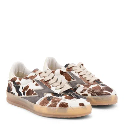 Moaconcept Sneakers Cow Print In Multi